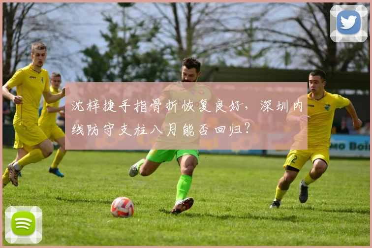 沈梓捷手指骨折恢复良好,深圳内线防守支柱八月能否回归?